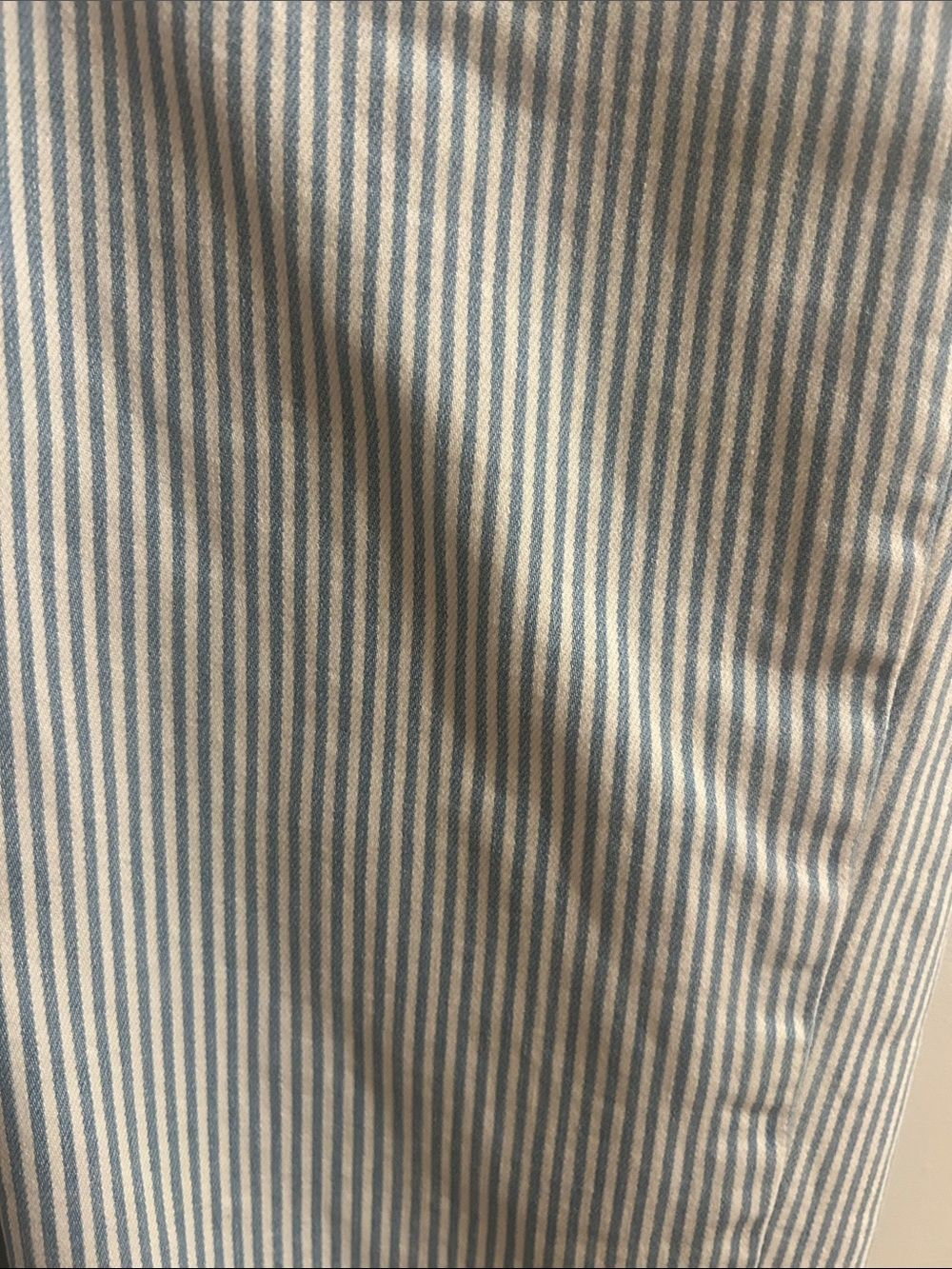 Old Navy High-Rise Vertical Stripe Women’s Jeans - Light Blue/White size 0 - Picture 2 of 2